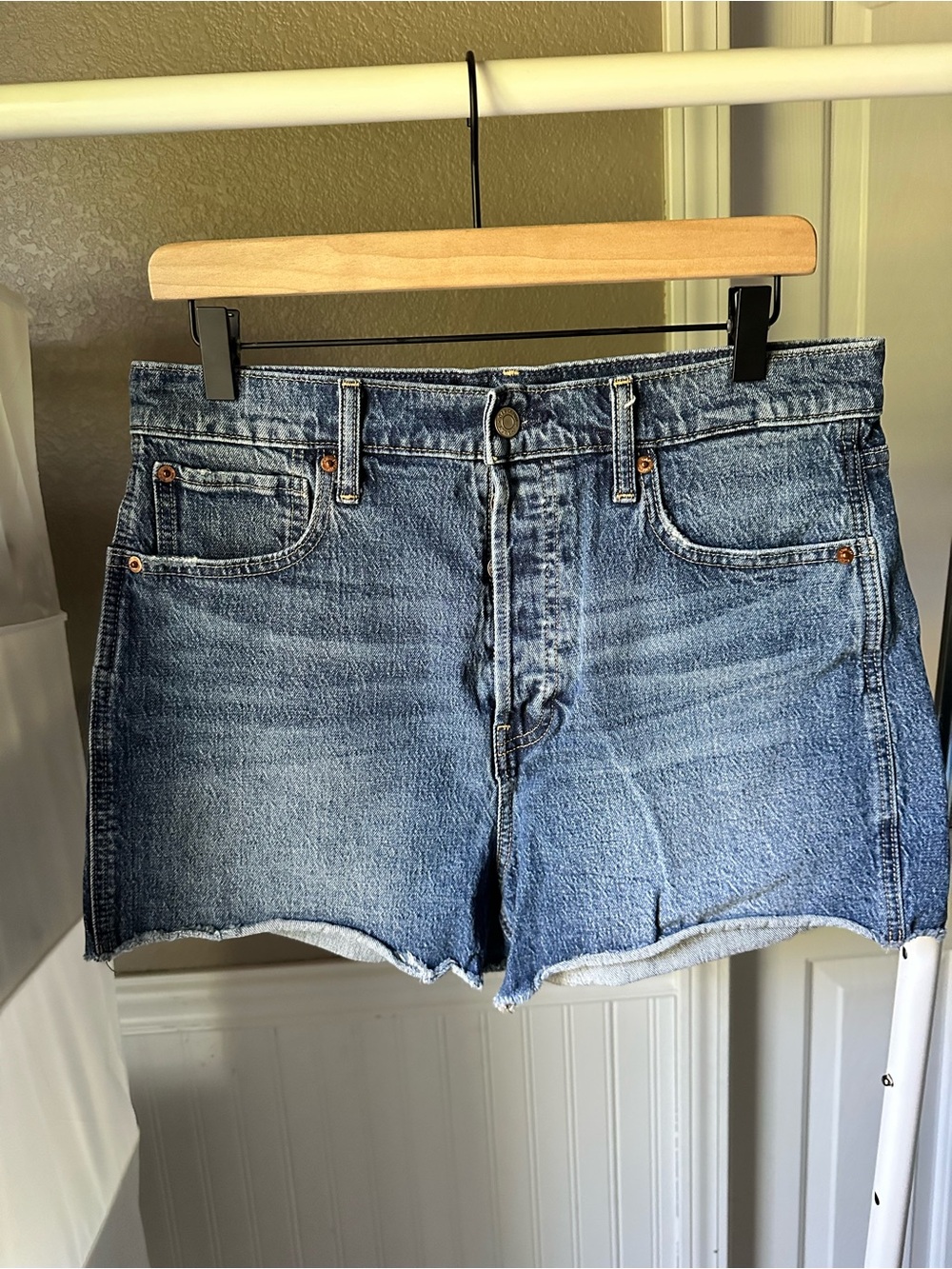 GAP Blue Denim Cutoff Women's Shorts